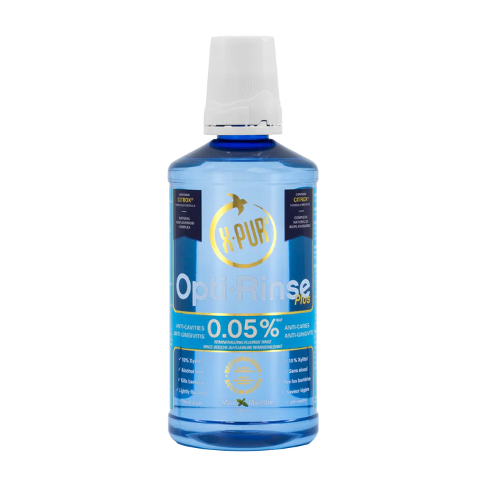 Oral Rinse X-PUR Opti-Rinse Plus 0.05% NaF - 500 ML – Shoppe by