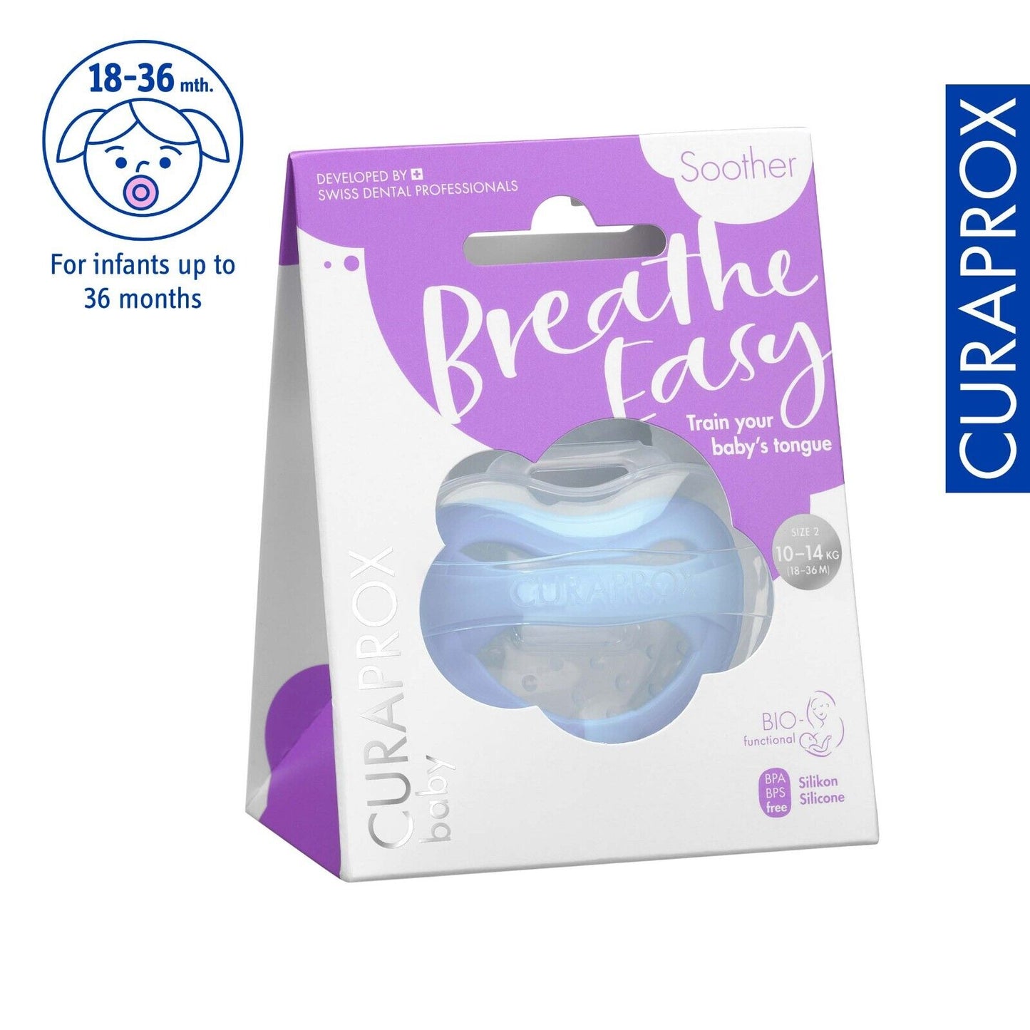 Curaprox soother size 2 (18-36 months)